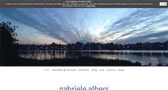 Desktop Screenshot of gabriele-albers.de